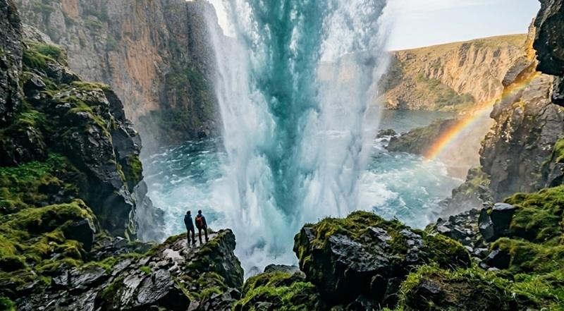 Анель (Айша) сарқырамасы